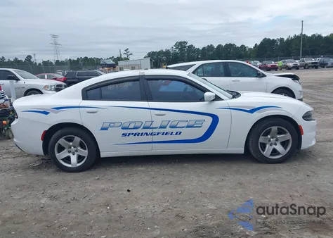2019 Dodge Charger Police Rwd from USA, damaged, VIN 2C3CDXAT6KH688754